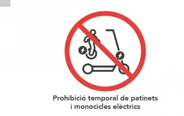 Los patinetes eléctricos no podrán subir al transporte público en Barcelona